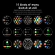 Montre Connectée Avec Écouteurs TWS Appels Bluetooth Suivi Cardiaque Et Oxygène Écran 360x360 IP67 - www.yonis-shop.com