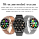 Montre Connectée Avec Écouteurs TWS Appels Bluetooth Suivi Cardiaque Et Oxygène Écran 360x360 IP67 - www.yonis-shop.com