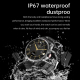 Montre Connectée Avec Écouteurs TWS Appels Bluetooth Suivi Cardiaque Et Oxygène Écran 360x360 IP67 - www.yonis-shop.com