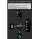 Bracelet Connecté IP67 Pour Suivi Sportif Sommeil Fréquence Cardiaque Et Tension Artérielle Autonomie 5 À 7 Jours - www.yonis...