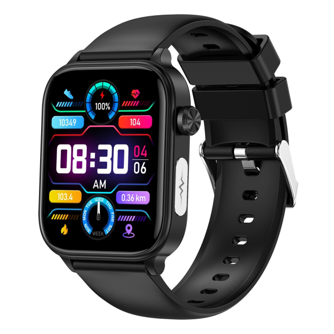 Montre Connectée Avec Appels Bluetooth ECG Écran Couleur Suivi Cardiaque Et Autonomie De 3 À 5 Jours - www.yonis-shop.com