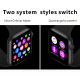 Montre Connectée Bluetooth Pour Suivi Sportif Écran TFT 1,4 Pouce Étanche Compatible Android Et iOS Avec Suivi Cardiaque et S...