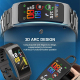 Montre Connectée Avec Écouteur Bluetooth Amovible Gestion Tactile Des Appels Suivi Cardiaque Résistante À L’Eau Autonomie 10 ...