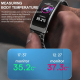 Montre Connectée Avec Écouteur Bluetooth Amovible Gestion Tactile Des Appels Suivi Cardiaque Résistante À L’Eau Autonomie 10 ...