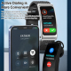 Montre Connectée Avec Écouteur Bluetooth Amovible Gestion Tactile Des Appels Suivi Cardiaque Résistante À L’Eau Autonomie 10 ...