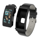 Montre Connectée Avec Écouteur Bluetooth Amovible Pour Appels Bracelet En Cuir IP67 10 Jours En Veille - www.yonis-shop.com