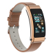 Montre Connectée Avec Écouteur Bluetooth Amovible Pour Appels Bracelet En Cuir IP67 10 Jours En Veille - www.yonis-shop.com