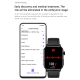 Montre Connectée De Santé Avec Appels Bluetooth ECG Écran TFT 1.85 Pouce IP67 Autonomie 5 À 7 Jours - www.yonis-shop.com