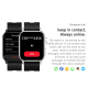 Montre Connectée De Santé Avec Appels Bluetooth ECG Écran TFT 1.85 Pouce IP67 Autonomie 5 À 7 Jours - www.yonis-shop.com