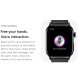 Montre Connectée De Santé Avec Appels Bluetooth ECG Écran TFT 1.85 Pouce IP67 Autonomie 5 À 7 Jours - www.yonis-shop.com