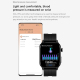 Montre Connectée De Santé Avec Appels Bluetooth ECG Écran TFT 1.85 Pouce IP67 Autonomie 5 À 7 Jours - www.yonis-shop.com