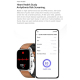Montre Connectée De Santé Avec Appels Bluetooth ECG Écran TFT 1.85 Pouce IP67 Autonomie 5 À 7 Jours - www.yonis-shop.com