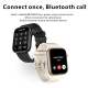 Montre Connectée Avec Appels Bluetooth Écran TFT HD Suivi Cardiaque Plus De 100 Modes Sportifs Et Autonomie 5 À 7 Jours - www...