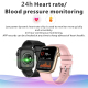 Montre Connectée Avec Appels Bluetooth Écran TFT HD Suivi Cardiaque Plus De 100 Modes Sportifs Et Autonomie 5 À 7 Jours - www...