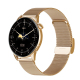 Montre Connectée AMOLED 1,3 Pouce Avec NFC Suivi Sportif Mesure Cardiaque IP68 Deux Bracelets Acier Et Silicone - www.yonis-s...