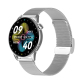 Montre Connectée AMOLED 1,3 Pouce Avec NFC Suivi Sportif Mesure Cardiaque IP68 Deux Bracelets Acier Et Silicone - www.yonis-s...