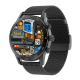 Montre Connectée Avec Appels Bluetooth Suivi Sportif Pression Artérielle Fréquence Cardiaque Oxygène IP68 Charge Magnétique -...