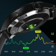 Montre Connectée Avec Paiement Appels Bluetooth Mesure Cardiaque Écran IPS 360x360 Charge Magnétique Protection IP67 - www.yo...