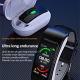 Montre Connectée Avec Écouteurs Bluetooth Amovibles Appels Bluetooth Suivi Cardiaque Autonomie 10 Jours - www.yonis-shop.com