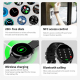 Montre Connectée Avec Appels Bluetooth Mesure De La Pression Artérielle De L’Oxygène Sanguin Et De La Fréquence Cardiaque IP6...