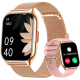Montre Connectée Sport Avec Suivi Cardiaque Sommeil Oxygène Écran TFT 2,01 Pouces Appels Bluetooth Autonomie 7 Jours IPX8 - w...