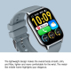 Montre Connectée Sport Avec Suivi Cardiaque Sommeil Oxygène Écran TFT 2,01 Pouces Appels Bluetooth Autonomie 7 Jours IPX8 - w...