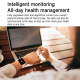 Montre Connectée Sport Avec Suivi Cardiaque Sommeil Oxygène Écran TFT 2,01 Pouces Appels Bluetooth Autonomie 7 Jours IPX8 - w...
