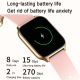 Montre Connectée Sport Avec Suivi Cardiaque Sommeil Oxygène Écran TFT 2,01 Pouces Appels Bluetooth Autonomie 7 Jours IPX8 - w...
