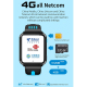 Montre Connectée Téléphone 4G Avec Double Caméra GPS Suivi En Temps Réel Écran 1,54 Pouce Et Carte SIM - www.yonis-shop.com