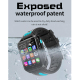 Montre Connectée Téléphone 4G Avec Double Caméra GPS Suivi En Temps Réel Écran 1,54 Pouce Et Carte SIM - www.yonis-shop.com