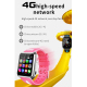 Montre Connectée Téléphone 4G Avec Double Caméra GPS Suivi En Temps Réel Écran 1,54 Pouce Et Carte SIM - www.yonis-shop.com