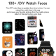 Montre Connectée Avec Appels Bluetooth Écran IPS Tactile 2,2 Pouces Autonomie 4 À 12 Jours IP67 Compatible Android iOS - www....