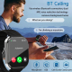 Montre Connectée Avec Appels Bluetooth Écran IPS Tactile 2,2 Pouces Autonomie 4 À 12 Jours IP67 Compatible Android iOS - www....