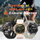 Montre Connectée GPS Pour Activités Extérieures Avec Lampe Torche 3 ATM 107 Modes Sportifs Et Appels Bluetooth - www.yonis-sh...