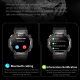 Montre Connectée GPS Pour Activités Extérieures Avec Lampe Torche 3 ATM 107 Modes Sportifs Et Appels Bluetooth - www.yonis-sh...