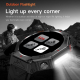 Montre Connectée GPS Pour Activités Extérieures Avec Lampe Torche 3 ATM 107 Modes Sportifs Et Appels Bluetooth - www.yonis-sh...