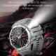 Montre Connectée Sport Outdoor Avec Lampe Torche Puissante Écran AMOLED 1.43 Pouce 5 ATM Autonomie 7 Jours - www.yonis-shop.com
