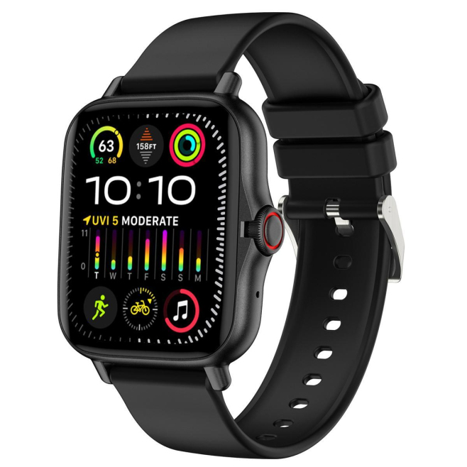 Montre Connectée Sport Avec Appels Bluetooth Suivi Cardiaque Tension Artérielle Et Oxygène Écran TFT HD IP65 - www.yonis-shop...