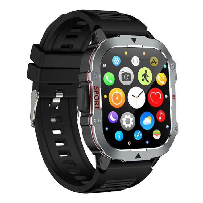 Montre Connectée De Sport Avec Appels Bluetooth Écran TFT HD 2 19 Pouces Suivi Santé Et Étanchéité IP65 - www.yonis-shop.com