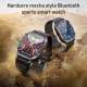 Montre Connectée De Sport Extérieur Avec Écran TFT 2.19 Pouces Appels Bluetooth Suivi Cardiaque Et Étanchéité IP65 - www.yoni...