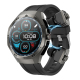 Montre Connectée Bluetooth Avec Écouteurs Sans Fil Suivi Cardiaque IP67 Écran Tactile 360x360 NFC - www.yonis-shop.com
