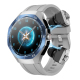Montre Connectée Bluetooth Avec Écouteurs Sans Fil Suivi Cardiaque IP67 Écran Tactile 360x360 NFC - www.yonis-shop.com
