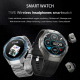 Montre Connectée Avec Écouteurs Bluetooth Intégrés Suivi Cardiaque IP67 NFC Écran Tactile 360x360 Autonomie 3 À 7 Jours - www...