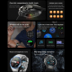 Montre Connectée Avec Écouteurs Bluetooth Intégrés Suivi Cardiaque IP67 NFC Écran Tactile 360x360 Autonomie 3 À 7 Jours - www...