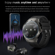 Montre Connectée Avec Écouteurs Bluetooth Intégrés Suivi Cardiaque IP67 NFC Écran Tactile 360x360 Autonomie 3 À 7 Jours - www...