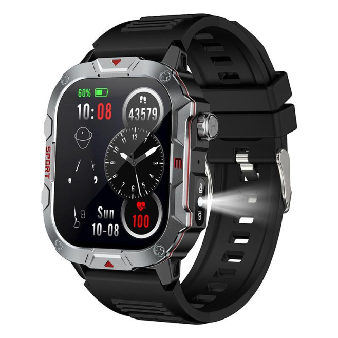Montre Connectée Pour Sport Extérieur Avec Appels Bluetooth Écran TFT HD 2 19 Pouces Suivi Cardiaque IP65 - www.yonis-shop.com