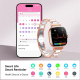 Montre Connectée Avec Écran AMOLED Appels Bluetooth Plus De 100 Modes Sportifs Et Suivi Santé - www.yonis-shop.com