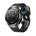 Montre Connectée 2 En 1 Avec Écouteurs Bluetooth Pour Appels Écran AMOLED 466 X 466 NFC IP67 - www.yonis-shop.com