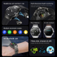 Montre Connectée 2 En 1 Avec Écouteurs Bluetooth Pour Appels Écran AMOLED 466 X 466 NFC IP67 - www.yonis-shop.com