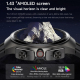 Montre Connectée 2 En 1 Avec Écouteurs Bluetooth Pour Appels Écran AMOLED 466 X 466 NFC IP67 - www.yonis-shop.com